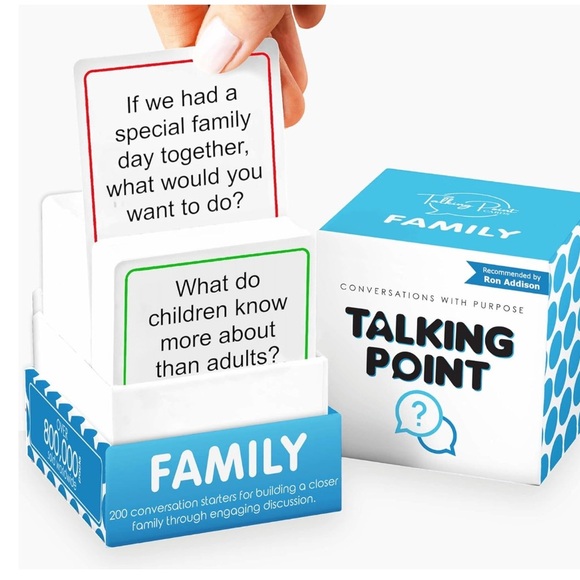NIB Talking Point Family Game. New! Designed by therapists. Ages 5+. 2-8 players - Picture 1 of 8